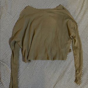 DIVIDED H&M basic fitted long sleeve top